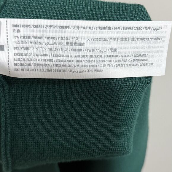 Abercrombie & Fitch Forest Green Strap Petite Women Dress Size Xsmall - Picture 7 of 10